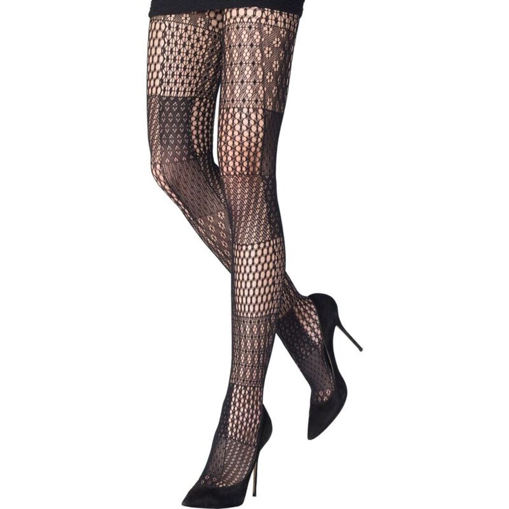 Emilio Cavallini Lace Puzzle Tights
